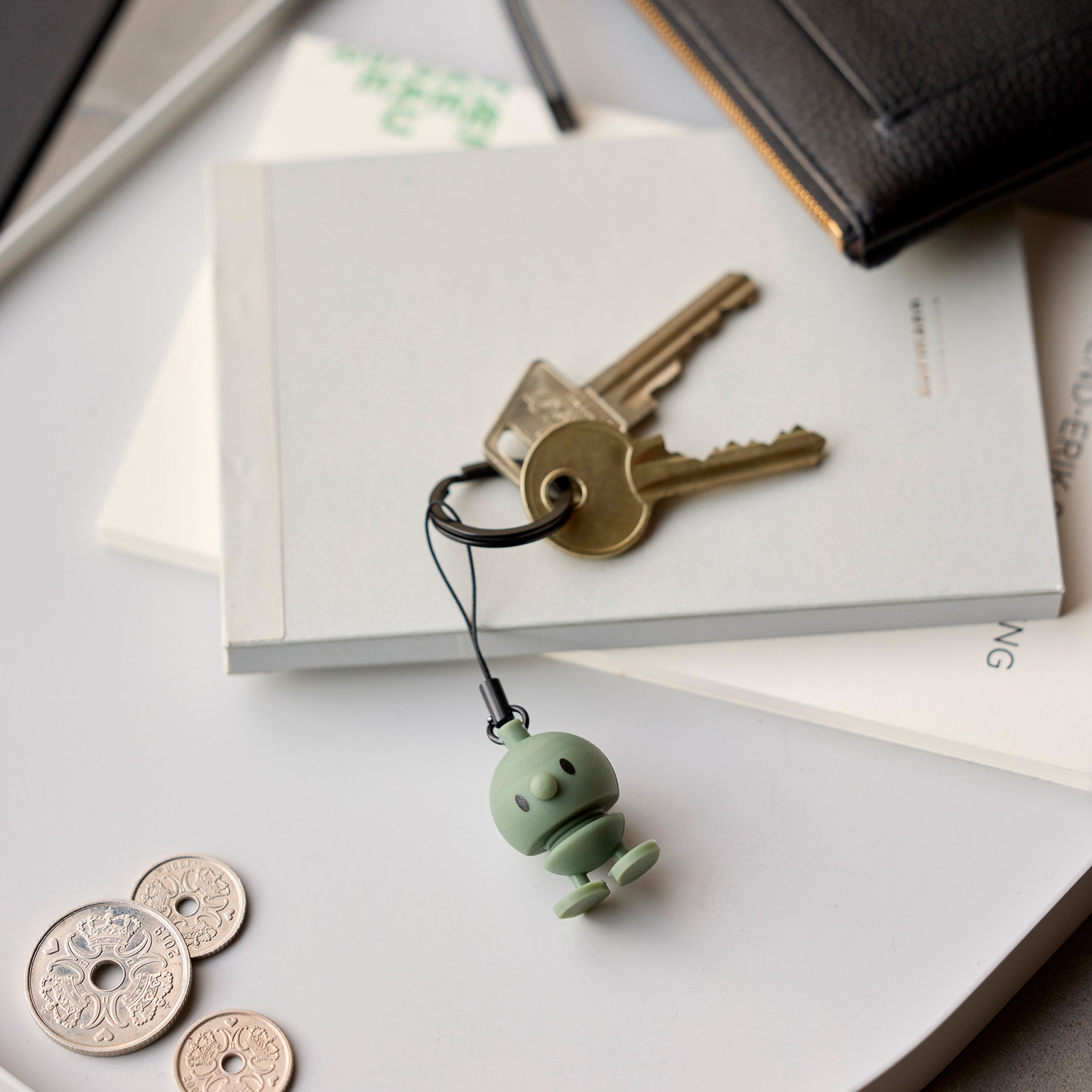 Bumble Schlüsselanhänger Grün